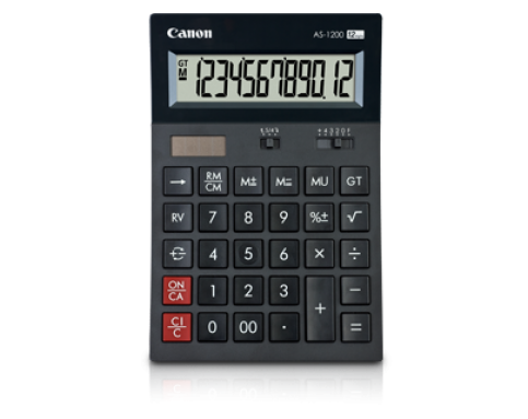 CANON 12DIGIT ARC DESIGN CALCULATOR - AS-1200