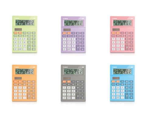 CANON 12DIGIT ARC DESIGN CALCULATOR - AS-120V 